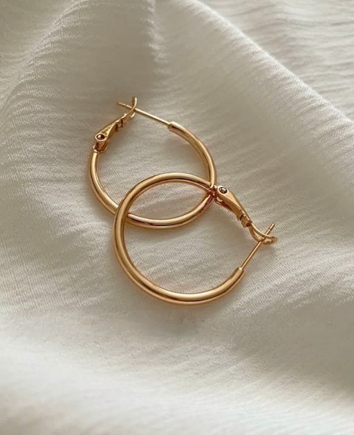 گوشواره ژوپینگ با قطر 3 سانت کد 1694